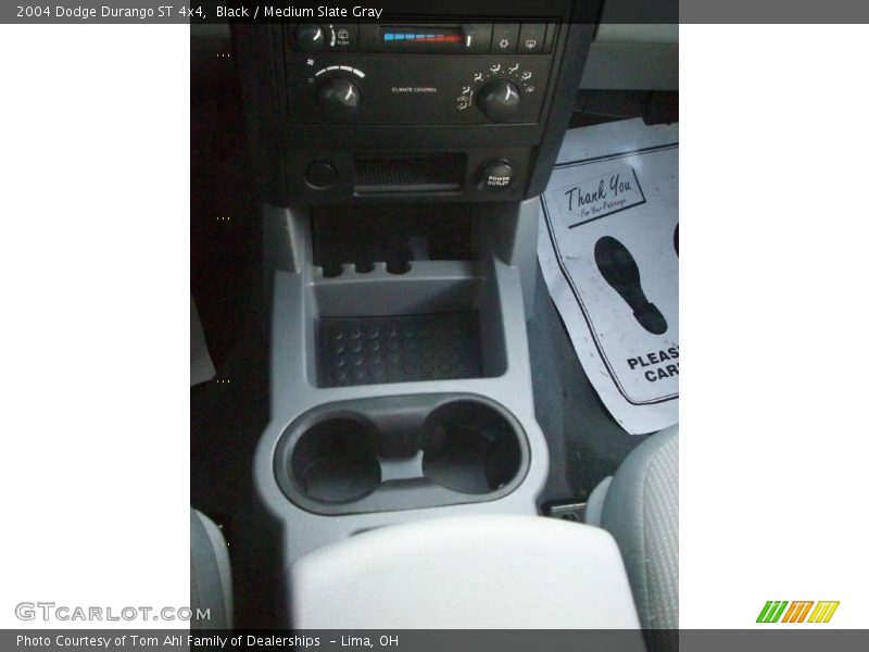 Black / Medium Slate Gray 2004 Dodge Durango ST 4x4