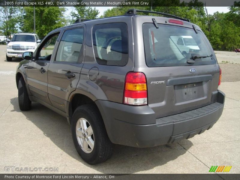 Dark Shadow Grey Metallic / Medium/Dark Flint Grey 2005 Ford Escape XLS 4WD