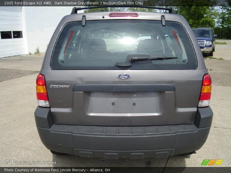 Dark Shadow Grey Metallic / Medium/Dark Flint Grey 2005 Ford Escape XLS 4WD