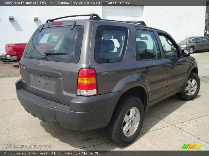 Dark Shadow Grey Metallic / Medium/Dark Flint Grey 2005 Ford Escape XLS 4WD