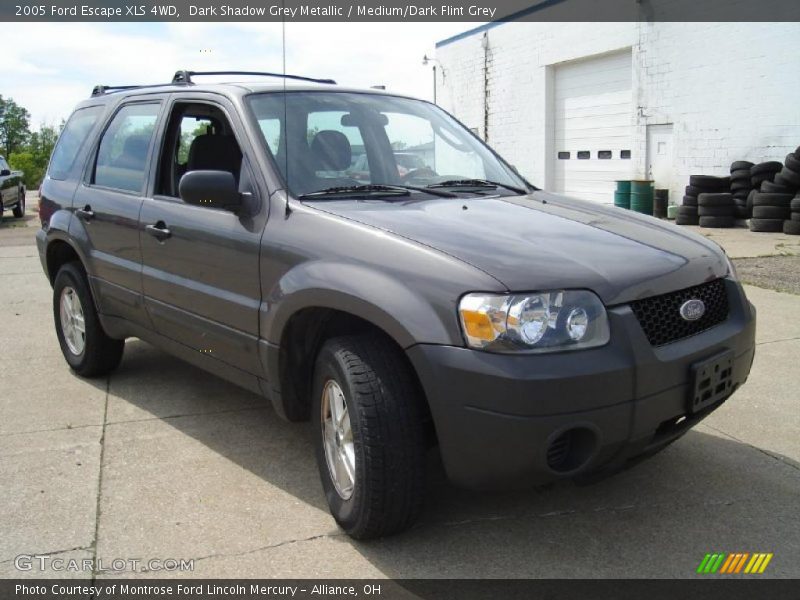 Dark Shadow Grey Metallic / Medium/Dark Flint Grey 2005 Ford Escape XLS 4WD