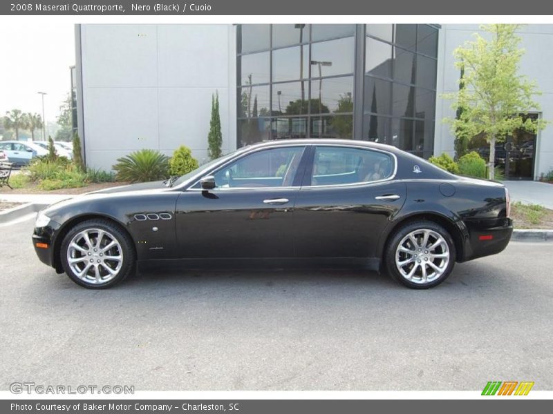 Nero (Black) / Cuoio 2008 Maserati Quattroporte