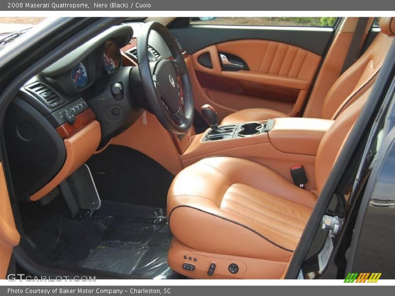 Nero (Black) / Cuoio 2008 Maserati Quattroporte