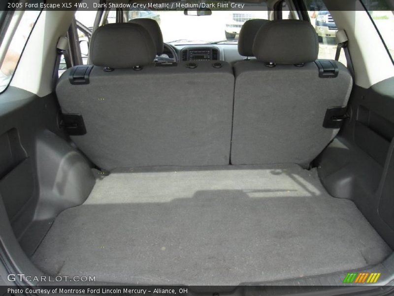 Dark Shadow Grey Metallic / Medium/Dark Flint Grey 2005 Ford Escape XLS 4WD
