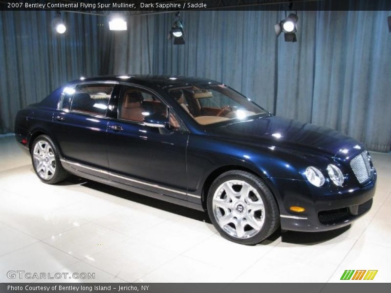Dark Sapphire / Saddle 2007 Bentley Continental Flying Spur Mulliner