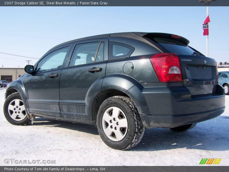 Steel Blue Metallic / Pastel Slate Gray 2007 Dodge Caliber SE