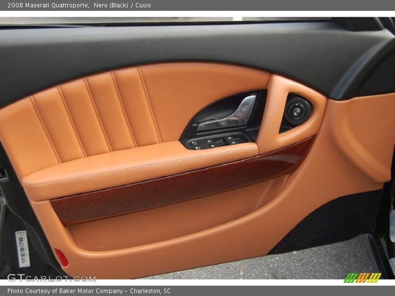 Nero (Black) / Cuoio 2008 Maserati Quattroporte