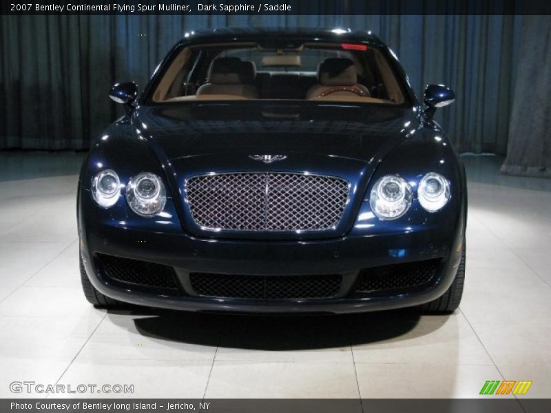 Dark Sapphire / Saddle 2007 Bentley Continental Flying Spur Mulliner