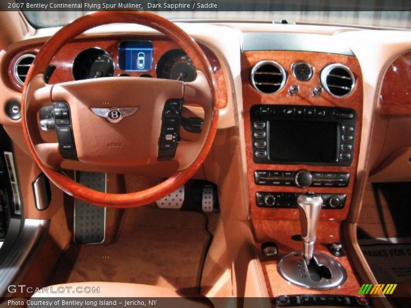 Dark Sapphire / Saddle 2007 Bentley Continental Flying Spur Mulliner