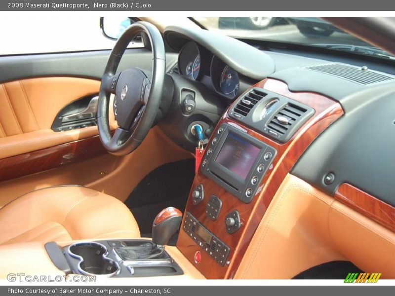 Nero (Black) / Cuoio 2008 Maserati Quattroporte