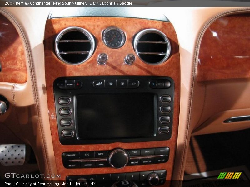 Dark Sapphire / Saddle 2007 Bentley Continental Flying Spur Mulliner