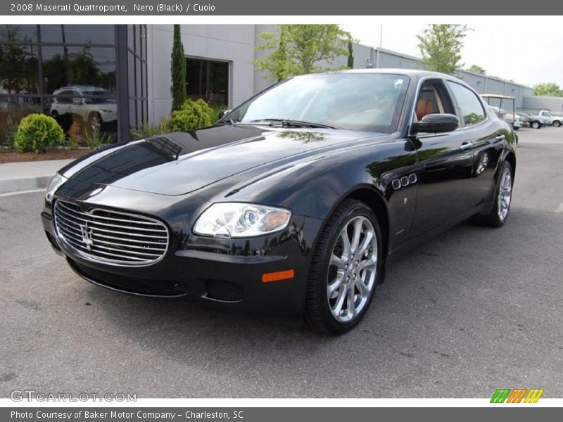 Nero (Black) / Cuoio 2008 Maserati Quattroporte