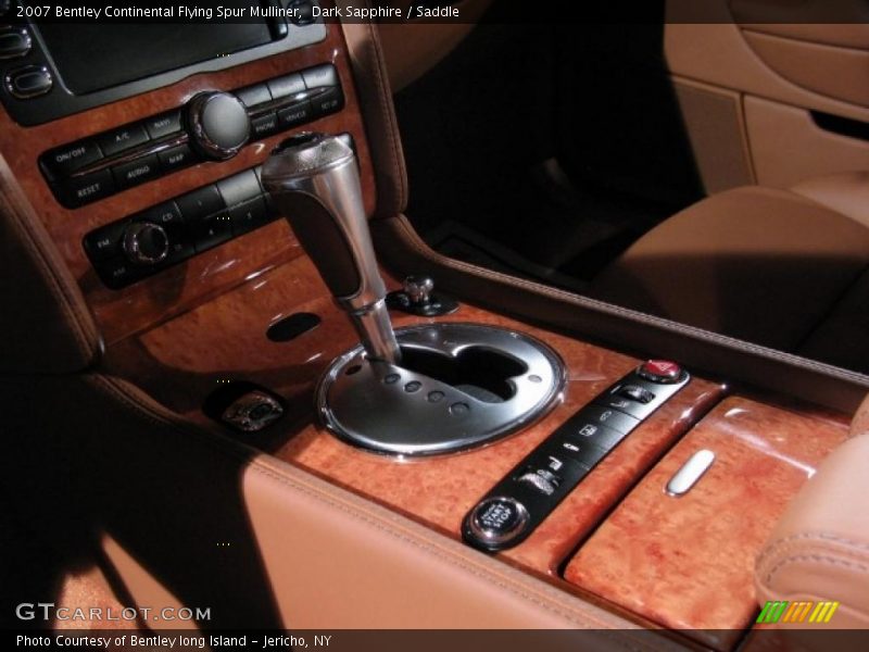 Dark Sapphire / Saddle 2007 Bentley Continental Flying Spur Mulliner