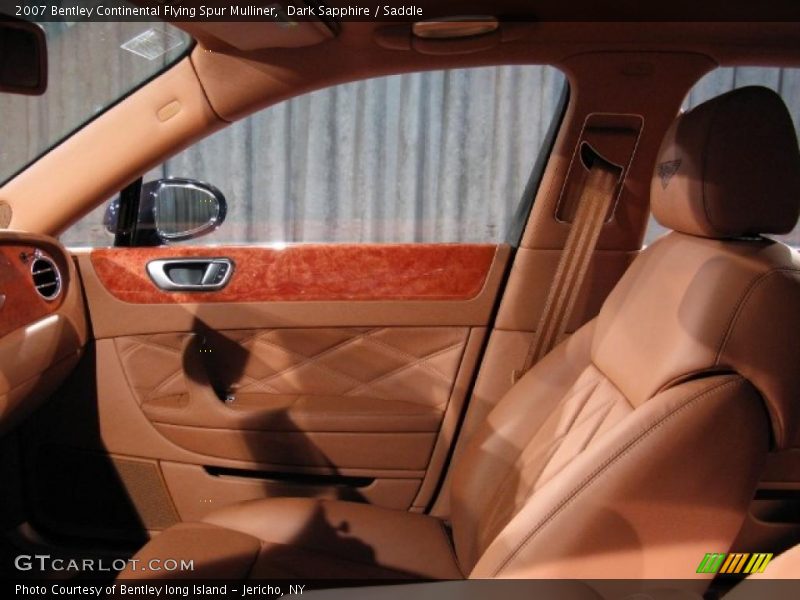 Dark Sapphire / Saddle 2007 Bentley Continental Flying Spur Mulliner