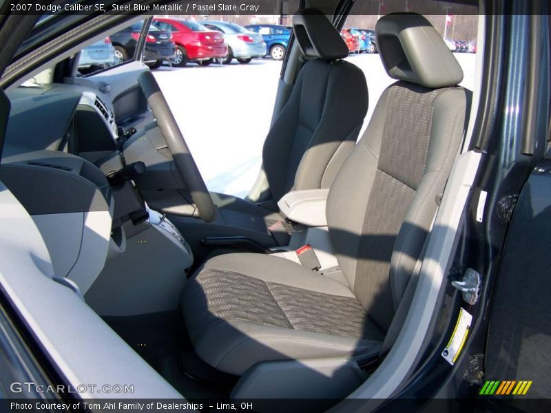 Steel Blue Metallic / Pastel Slate Gray 2007 Dodge Caliber SE