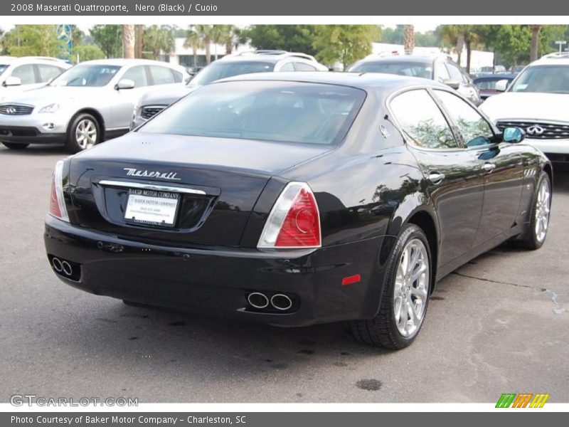 Nero (Black) / Cuoio 2008 Maserati Quattroporte