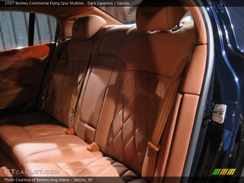 Dark Sapphire / Saddle 2007 Bentley Continental Flying Spur Mulliner