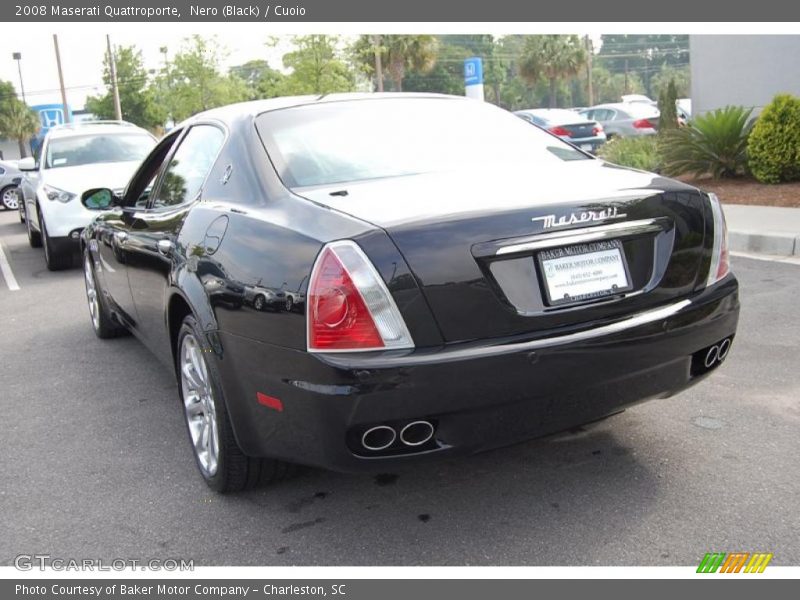 Nero (Black) / Cuoio 2008 Maserati Quattroporte