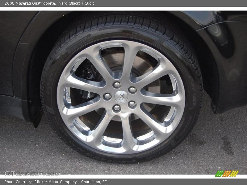 Nero (Black) / Cuoio 2008 Maserati Quattroporte