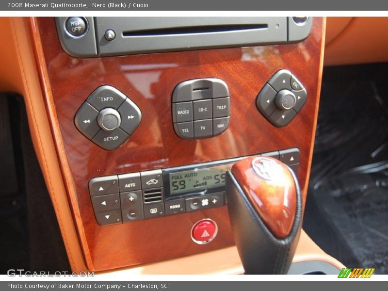 Nero (Black) / Cuoio 2008 Maserati Quattroporte