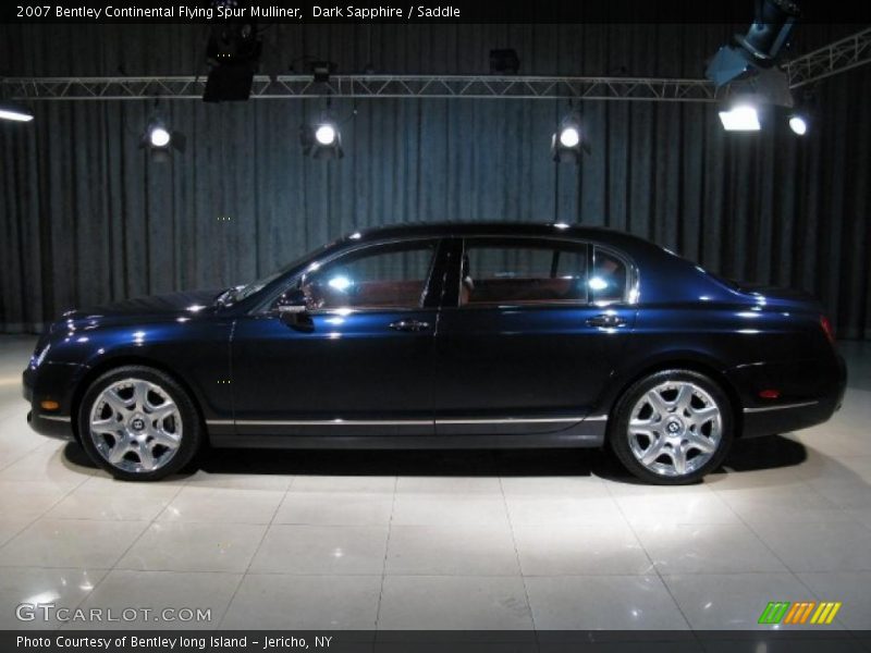 Dark Sapphire / Saddle 2007 Bentley Continental Flying Spur Mulliner