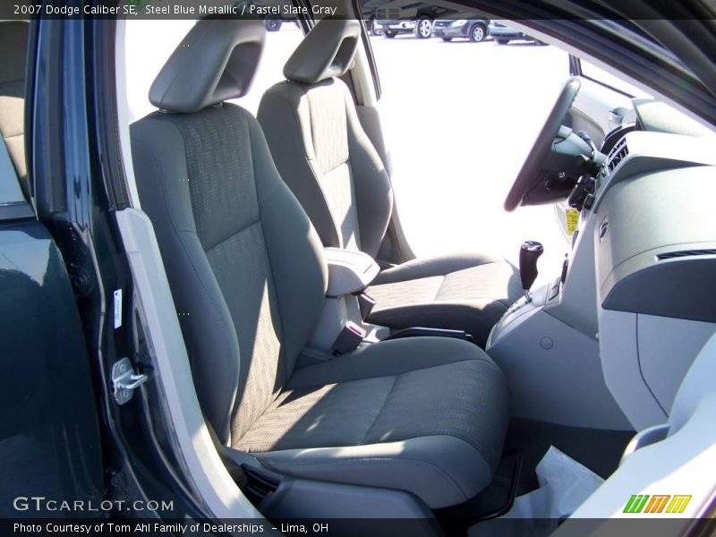 Steel Blue Metallic / Pastel Slate Gray 2007 Dodge Caliber SE