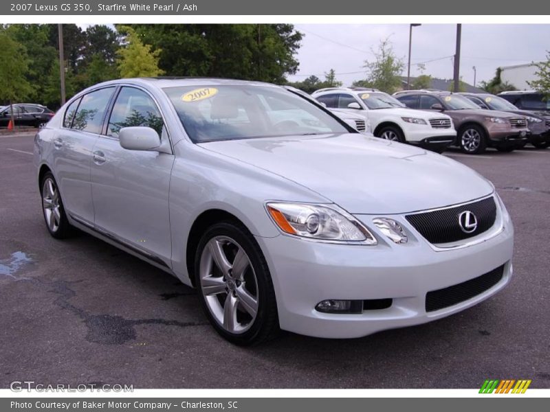 Starfire White Pearl / Ash 2007 Lexus GS 350