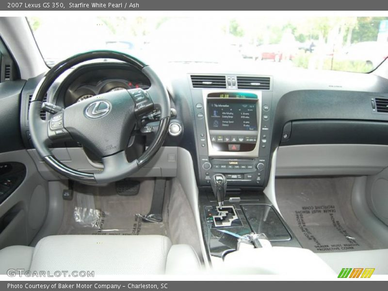 Starfire White Pearl / Ash 2007 Lexus GS 350