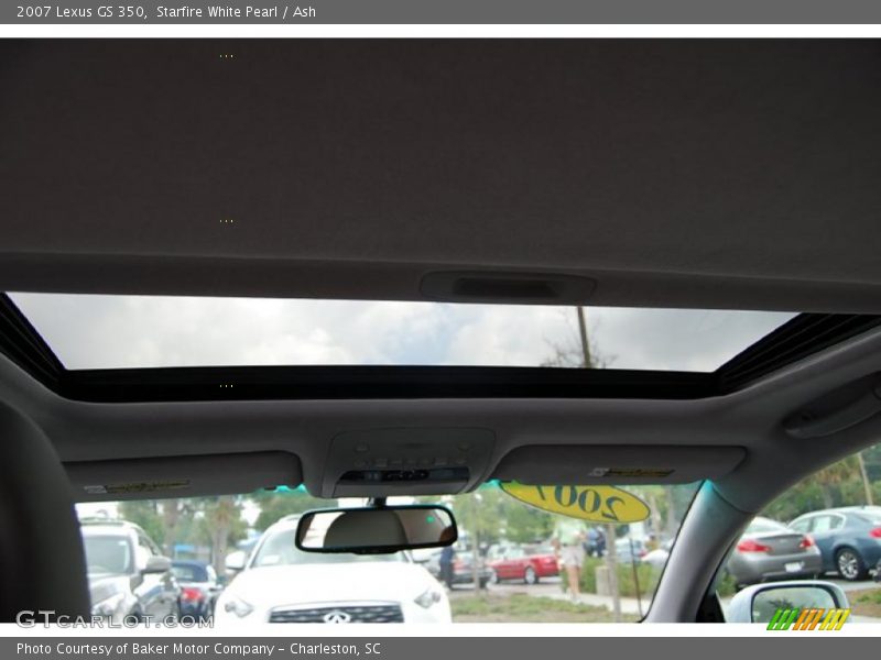 Starfire White Pearl / Ash 2007 Lexus GS 350