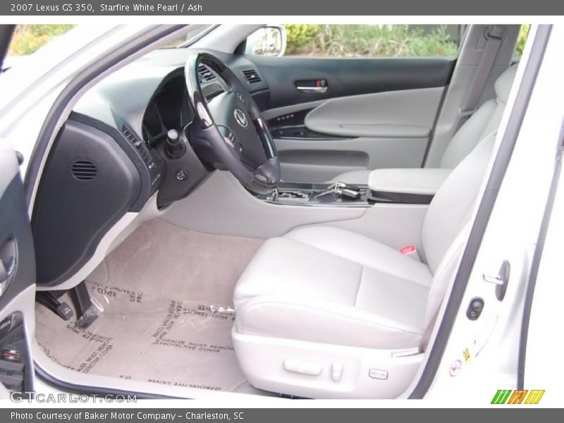 Starfire White Pearl / Ash 2007 Lexus GS 350