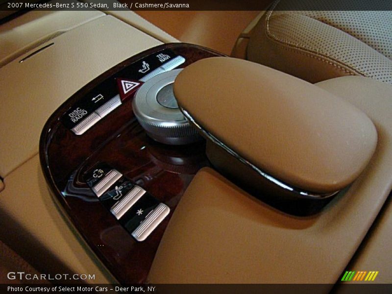 Black / Cashmere/Savanna 2007 Mercedes-Benz S 550 Sedan