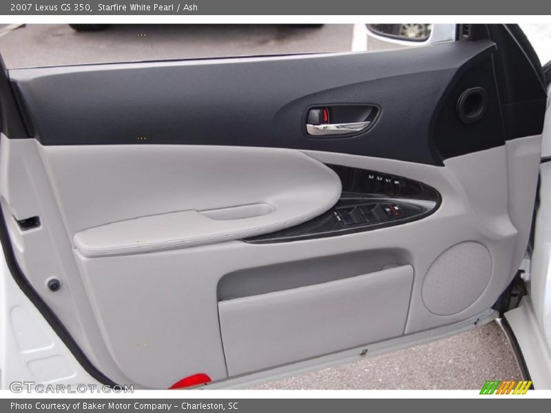 Starfire White Pearl / Ash 2007 Lexus GS 350