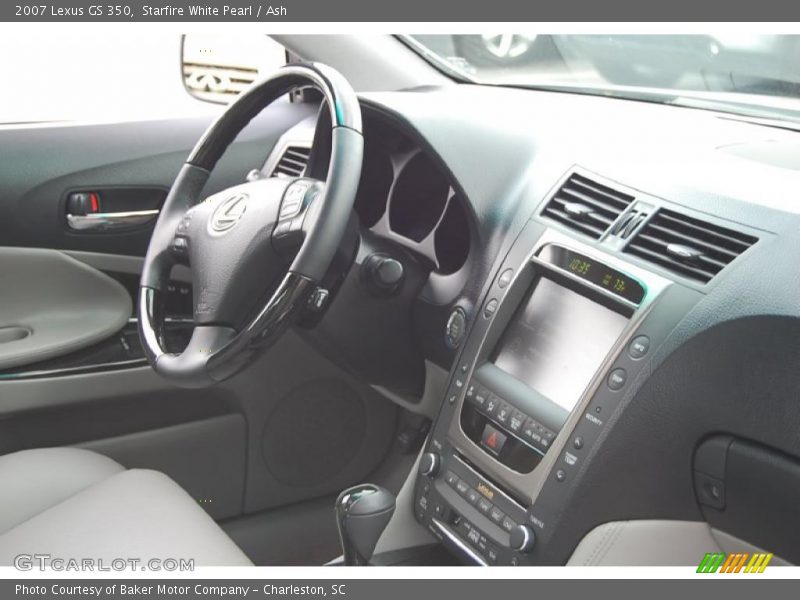 Starfire White Pearl / Ash 2007 Lexus GS 350