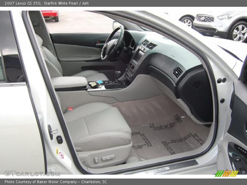 Starfire White Pearl / Ash 2007 Lexus GS 350