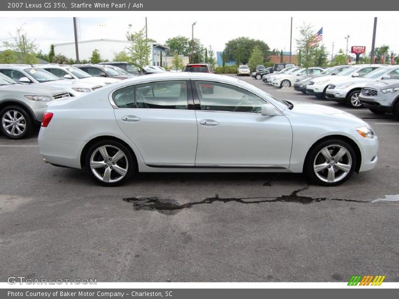 Starfire White Pearl / Ash 2007 Lexus GS 350