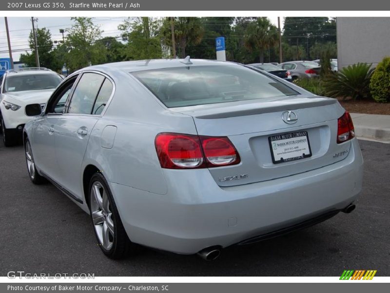 Starfire White Pearl / Ash 2007 Lexus GS 350