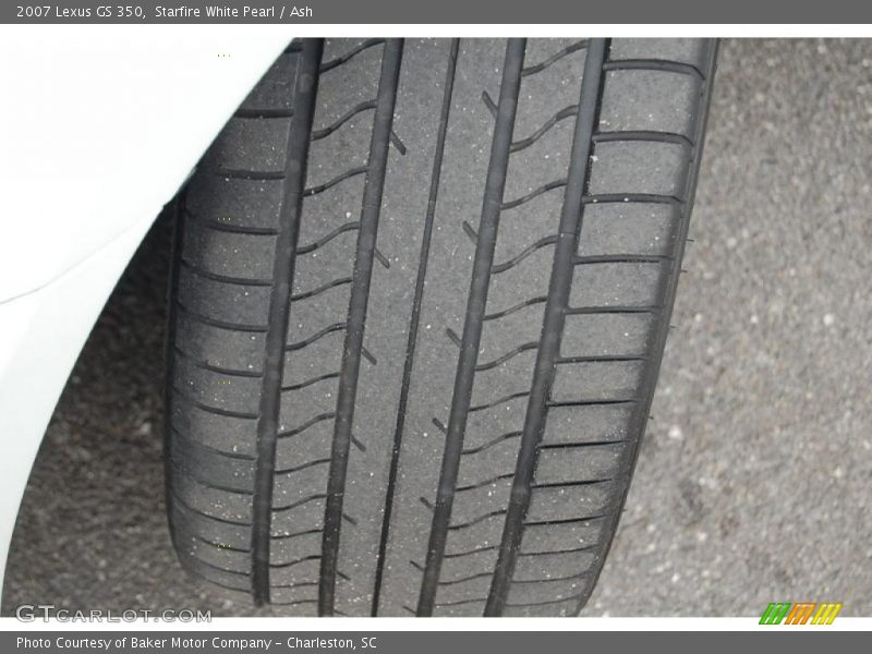 Starfire White Pearl / Ash 2007 Lexus GS 350
