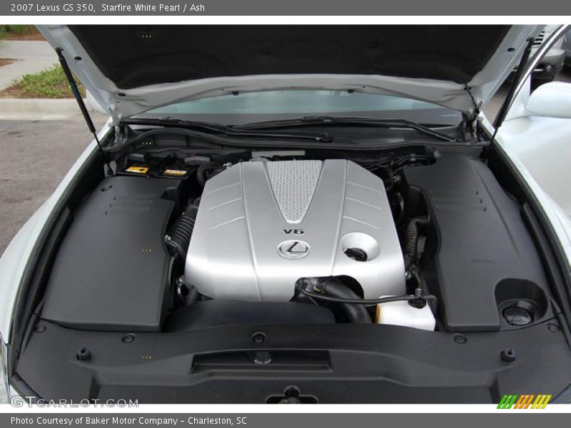 Starfire White Pearl / Ash 2007 Lexus GS 350