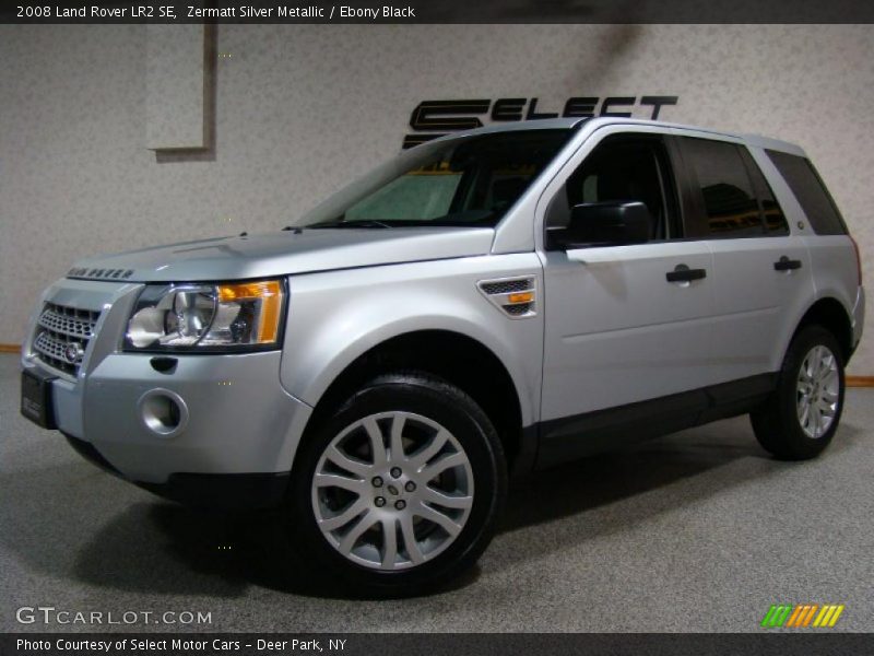 Zermatt Silver Metallic / Ebony Black 2008 Land Rover LR2 SE