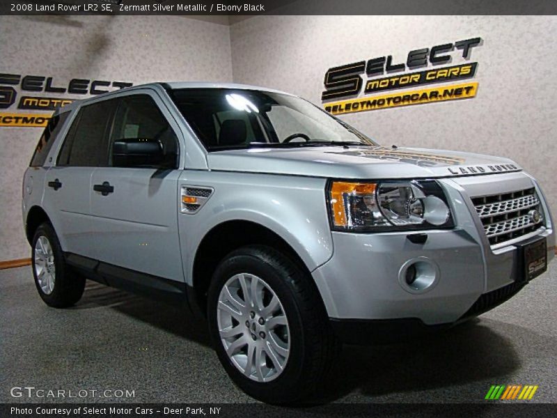 Zermatt Silver Metallic / Ebony Black 2008 Land Rover LR2 SE