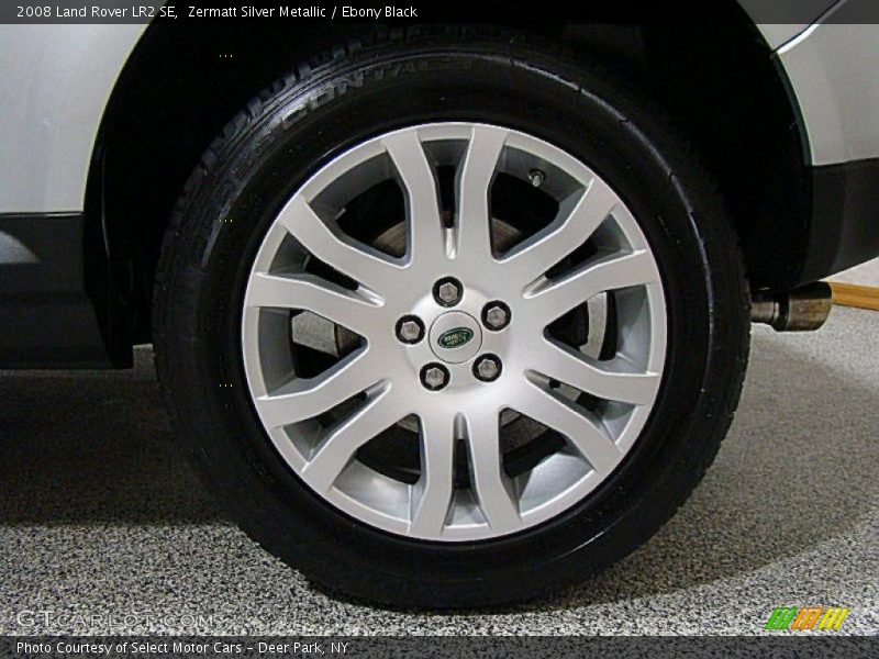 Zermatt Silver Metallic / Ebony Black 2008 Land Rover LR2 SE
