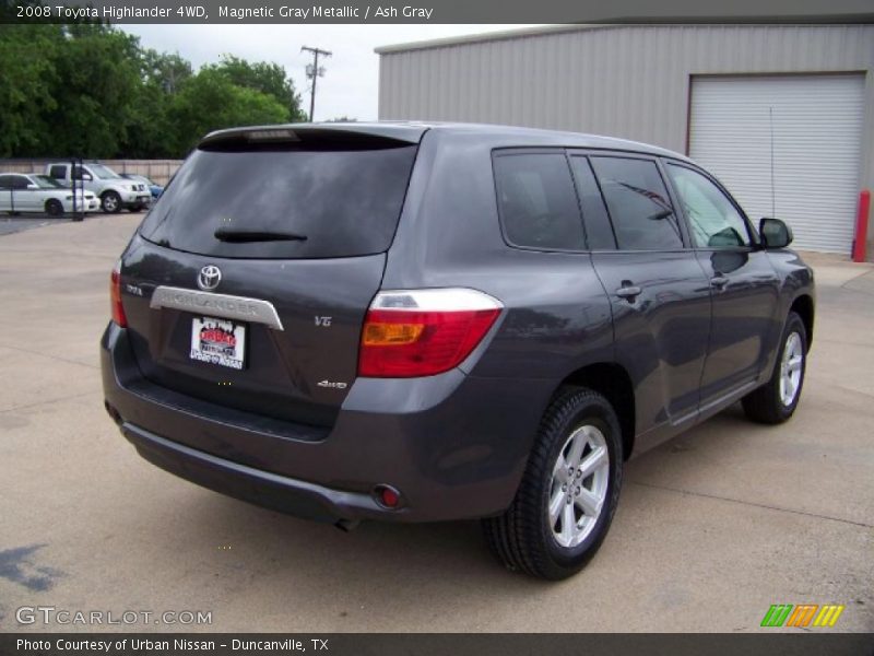 Magnetic Gray Metallic / Ash Gray 2008 Toyota Highlander 4WD
