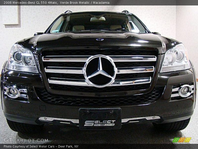 Verde Brook Metallic / Macadamia 2008 Mercedes-Benz GL 550 4Matic