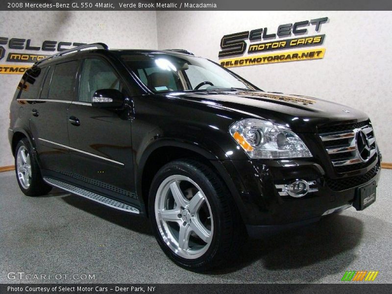 Verde Brook Metallic / Macadamia 2008 Mercedes-Benz GL 550 4Matic