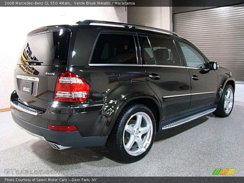 Verde Brook Metallic / Macadamia 2008 Mercedes-Benz GL 550 4Matic