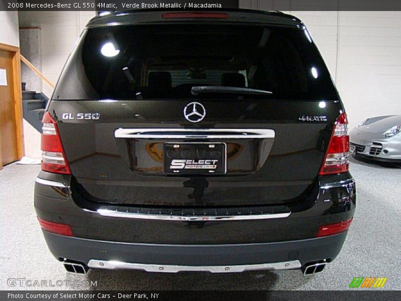Verde Brook Metallic / Macadamia 2008 Mercedes-Benz GL 550 4Matic