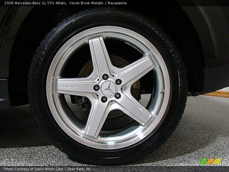 Verde Brook Metallic / Macadamia 2008 Mercedes-Benz GL 550 4Matic