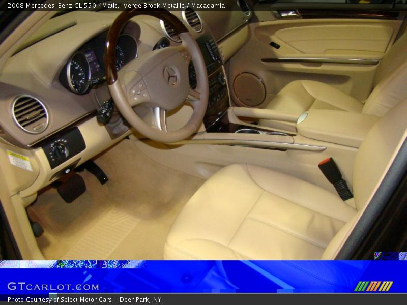Verde Brook Metallic / Macadamia 2008 Mercedes-Benz GL 550 4Matic