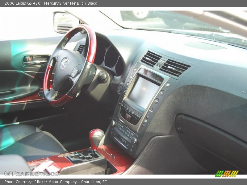 Mercury Silver Metallic / Black 2006 Lexus GS 430