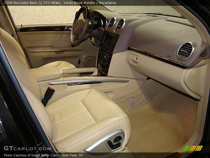 Verde Brook Metallic / Macadamia 2008 Mercedes-Benz GL 550 4Matic